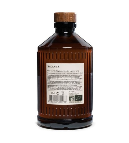 Bacanha -- Sirop de réglisse brut bio - 400 ml